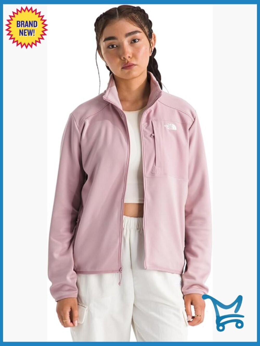 Women's Performance Fleece Full Zip Jacket Lightweight